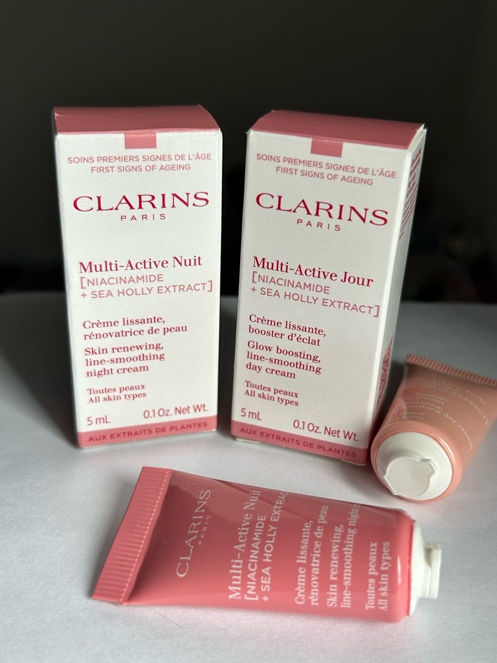 5mlx2 Clarins Multi-Active Day & Night Moisturizer Duo-all skin type